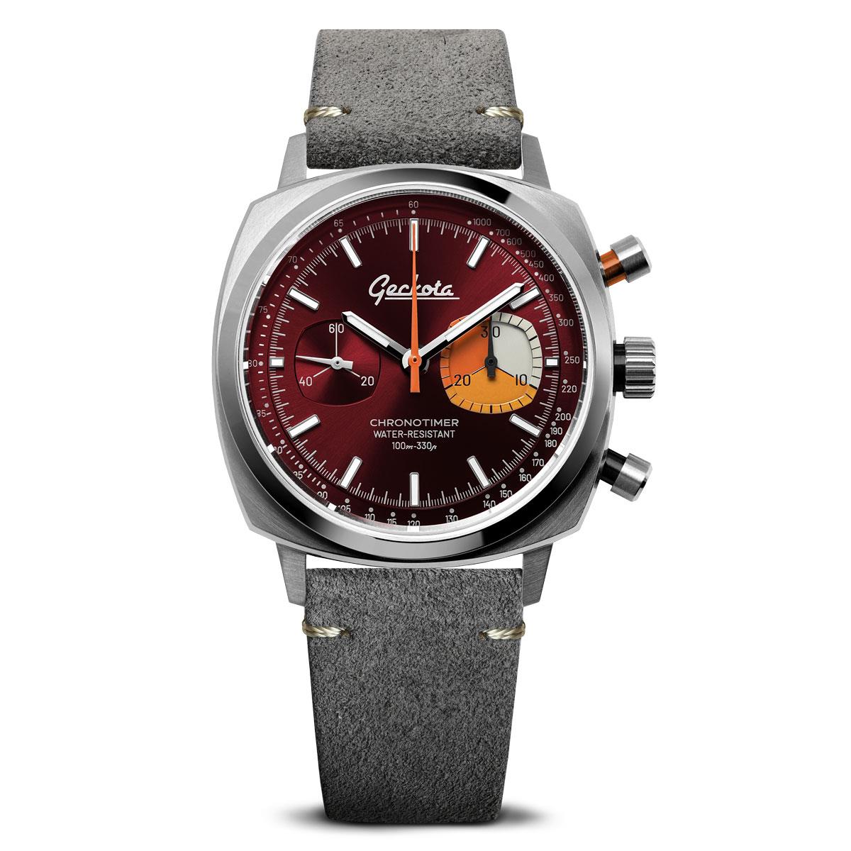 Chronotimer Sports Edition Maroon Red