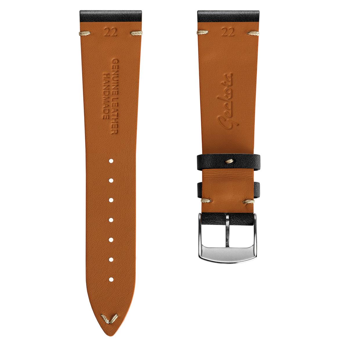 Horween Chromexcel Brown Full Stitch Leather Watch hotsell Strap