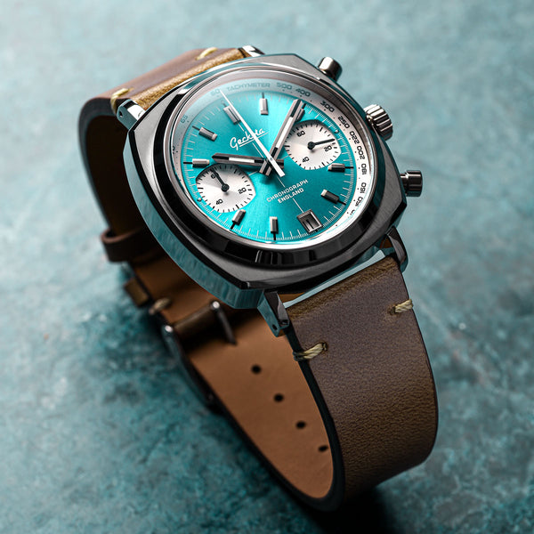 GECKOTA C-01 RACING CHRONOGRAPH ON BOR METAL STRAP | Saat