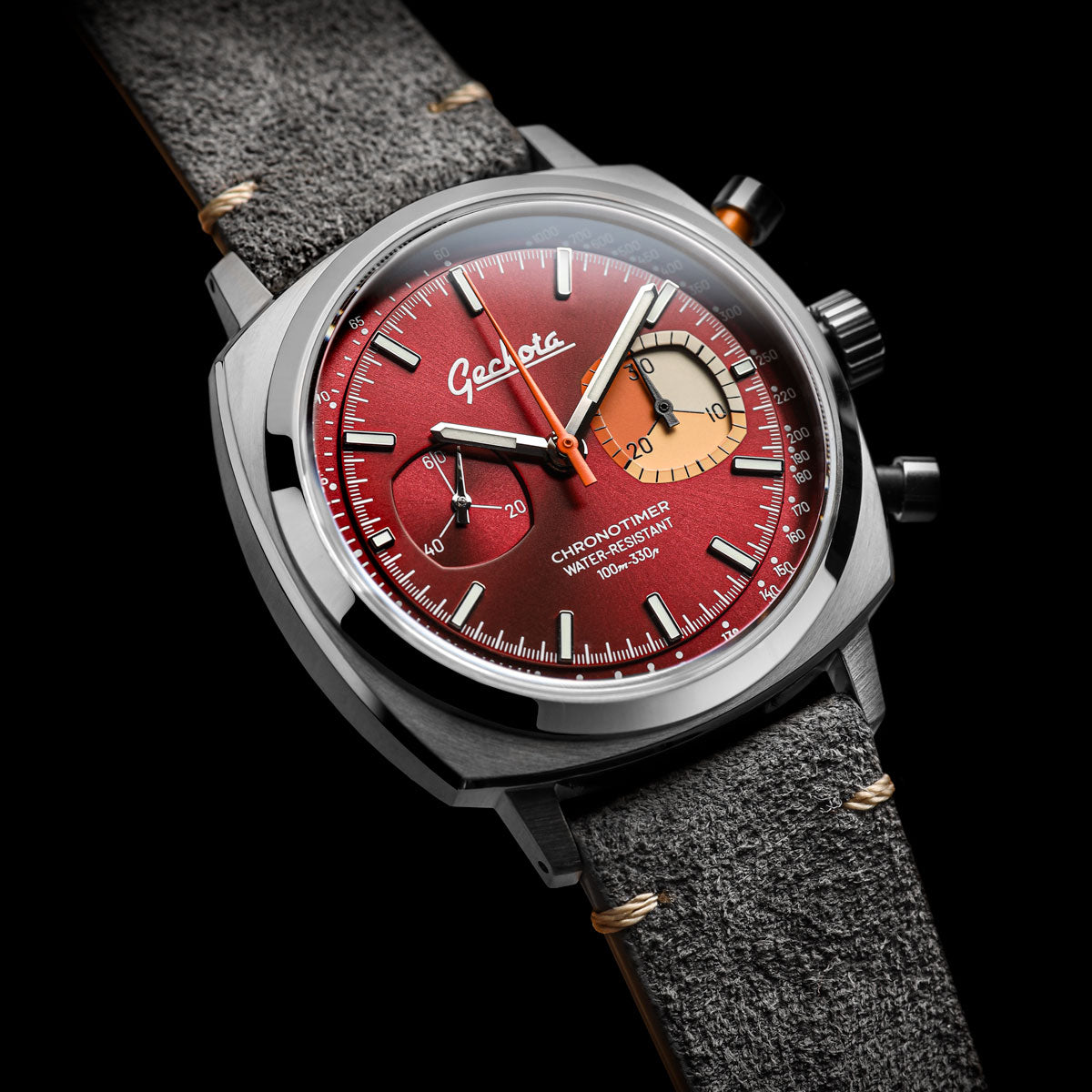 Chronotimer Sports Edition Maroon Red