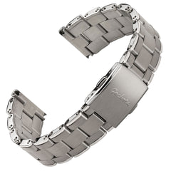 Ocean-Scout Vintage Rivet Berwick Stainless Steel Watch Bracelet