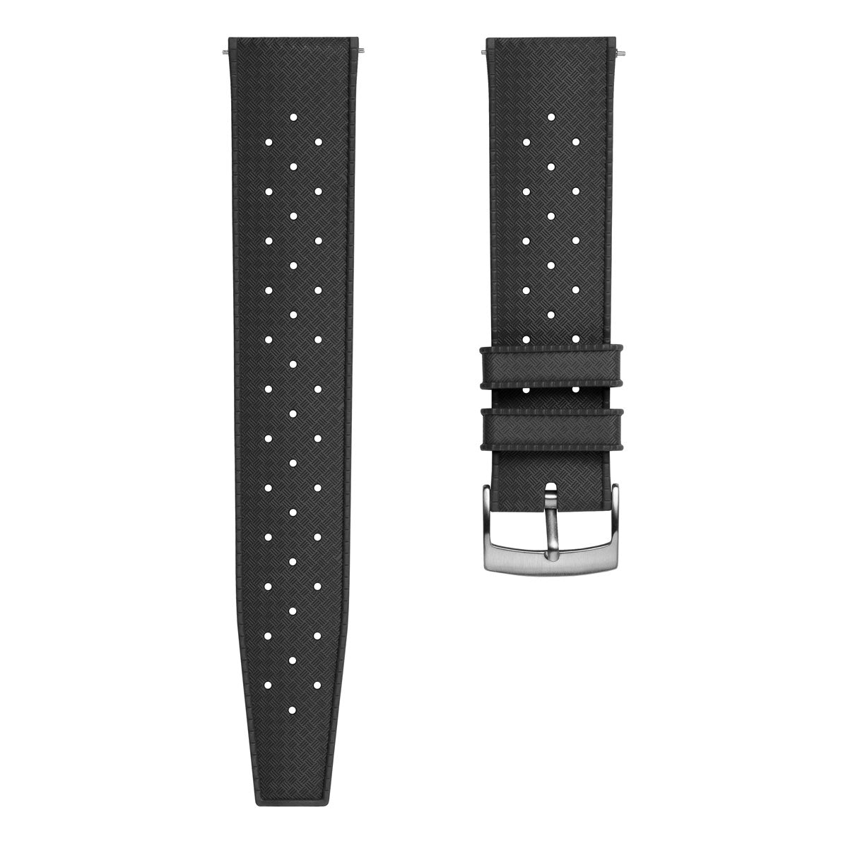 Mens rubber hot sale watch straps